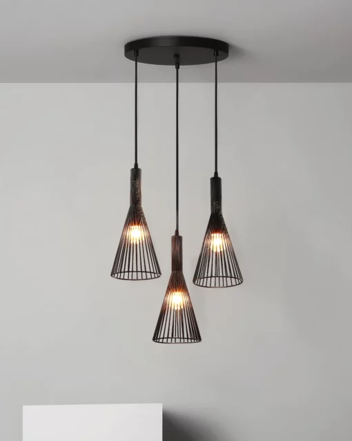 Đèn thả lồng sắt trang trí hiện đại D3169/3