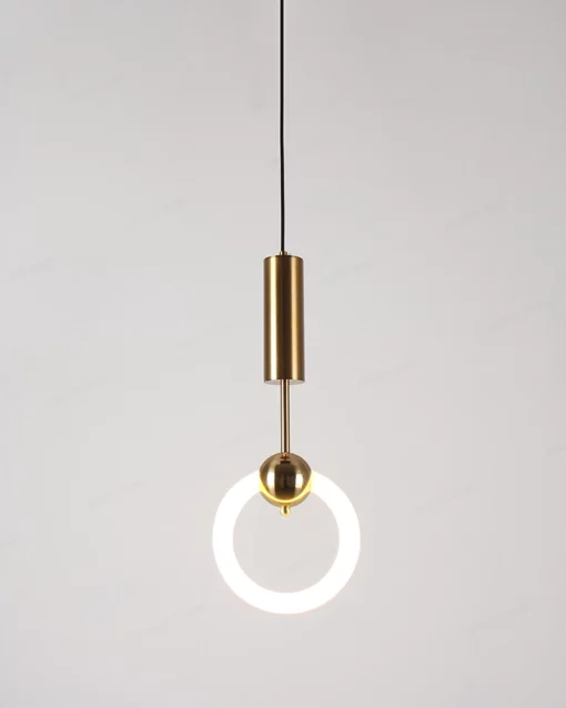Đèn thả LED thân vàng cao cấp 41488
