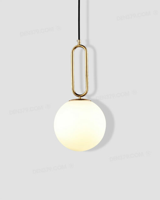 Đèn thả trang trí quả cầu thủy thân vàng cao cấp 41373