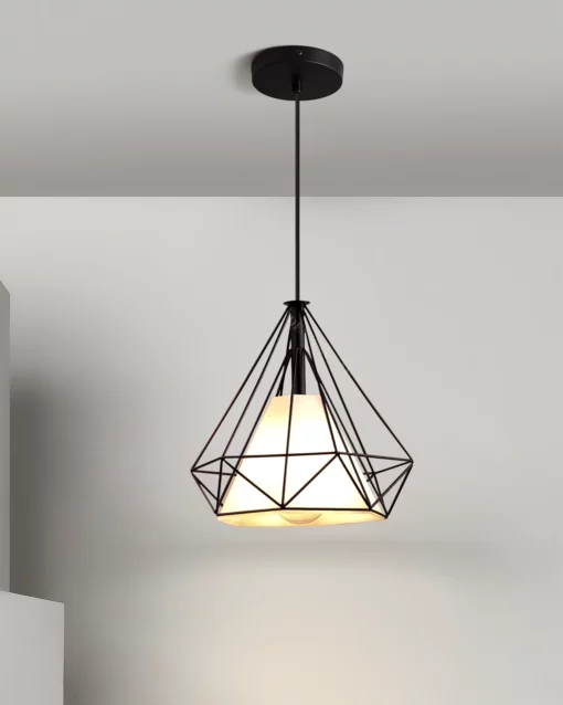 Đèn thả lồng vải trang trí 43703
