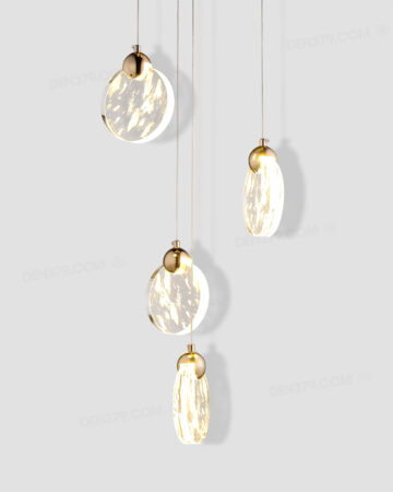 Đèn thả pha lê trang trí cao cấp 43455