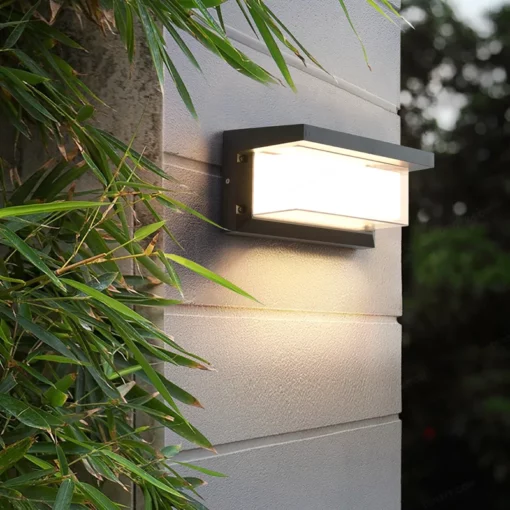 Đèn tường trang trí ngoài trời W603