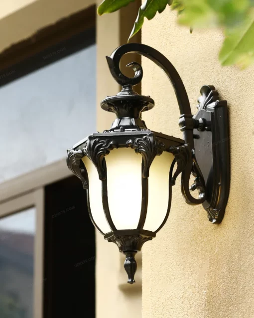 Đèn tường trang trí chống nước ngoài trời W6682