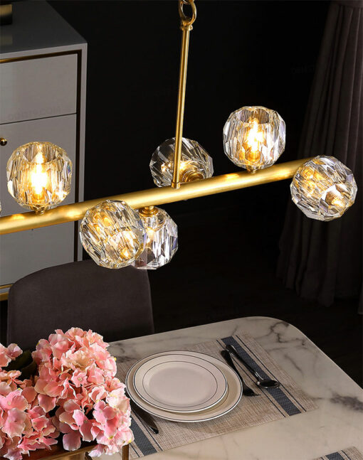 Đèn thả trang trí pha lê cao cấp TTK64N