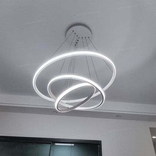 Đèn thả LED 3 vòng sáng phong cách hiện đại 72508