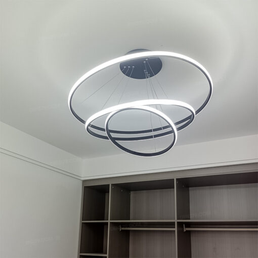 Đèn thả LED 3 vòng sáng phong cách hiện đại 72527