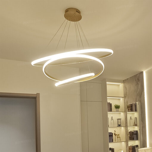 Đèn thả LED 3 vòng sáng phong cách hiện đại 72526