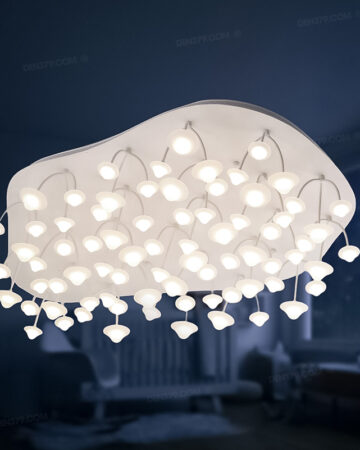 Đèn LED ốp trần Rừng Nấm trang trí hiện đại 74122