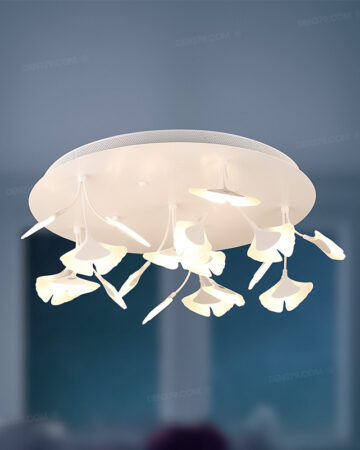 Đèn LED ốp trần Lá ngân hạnh trang trí 74132