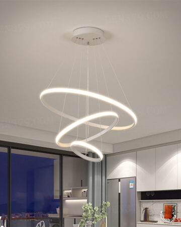 Đèn thả LED 3 vòng sáng phong cách hiện đại 83432