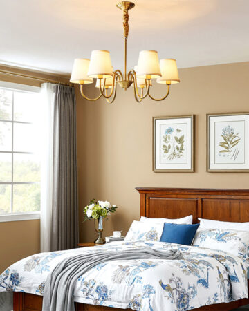 Đèn chùm đồng trang trí 81679