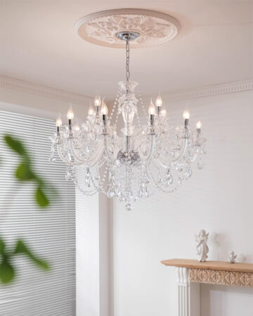 Đèn chùm pha lê trang trí 82805