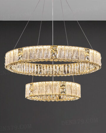 Đèn thả trang trí pha lê cao cấp 83757