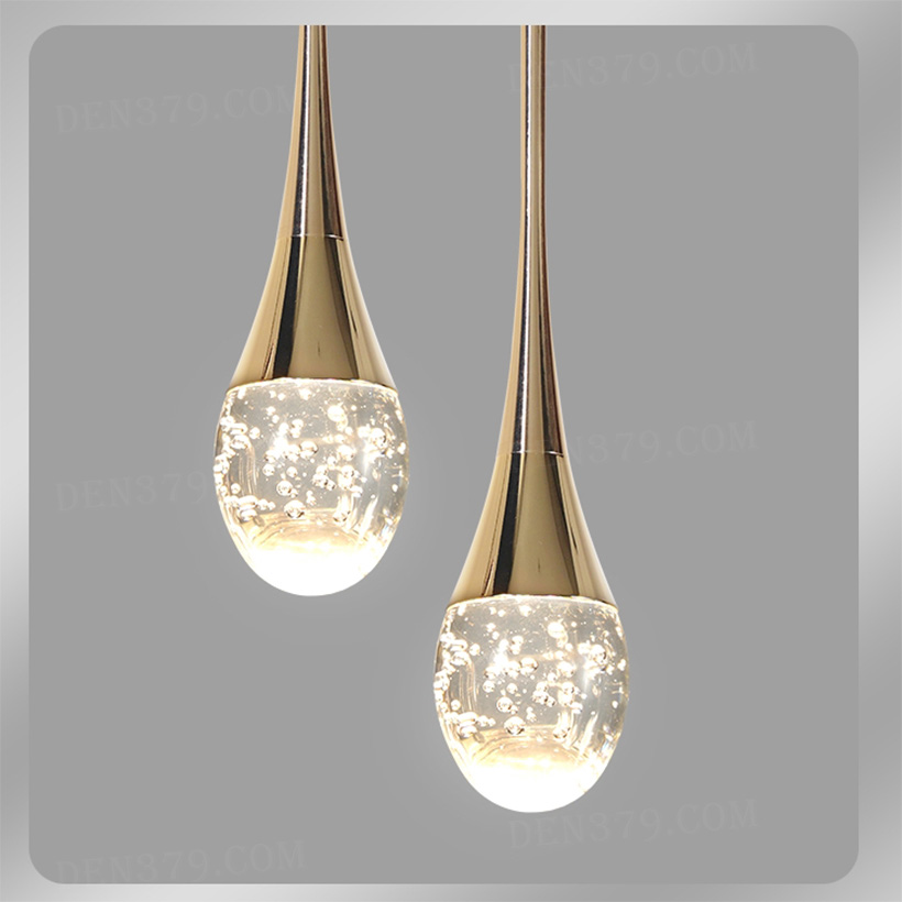 Đèn thả trang trí pha lê giọt nước cao cấp 83663