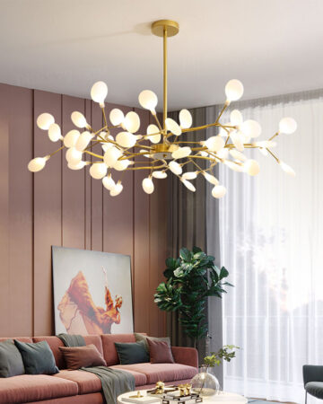 Đèn chùm thủy tinh hiện đại 83837