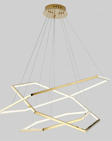 Đèn thả LED thân vàng bóng cao cấp 83884