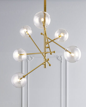 Đèn chùm thủy tinh 86401