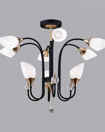 Đèn chùm thủy tinh trang trí 84718