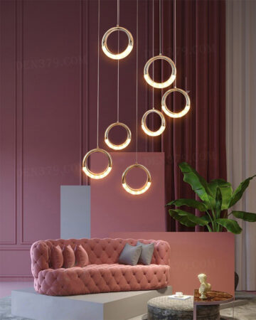 Đèn thả trang trí 7 bóng 86606