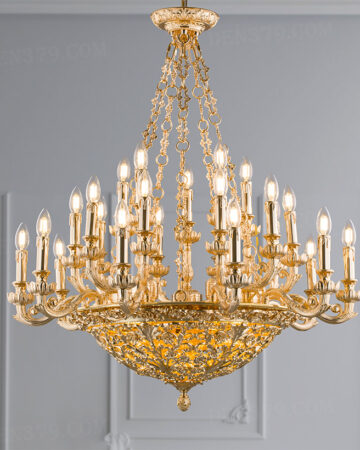 Đèn chùm đồng cao cấp 86888