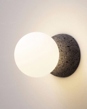 Đèn tường hiện đại phong cách Đá núi lửa 65424