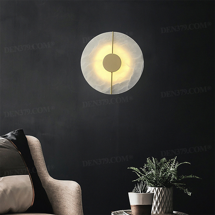Đèn tường đồng và đá cẩm thạch hiện đại 65698
