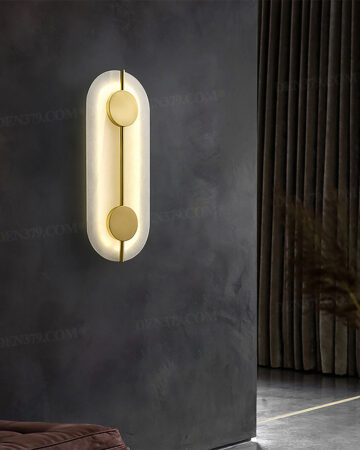 Đèn tường đồng và đá cẩm thạch hiện đại 65698