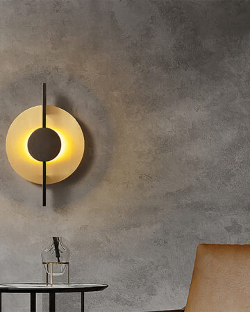 Đèn tường tròn trang trí phòng khách, phòng ngủ cao cấp 65729