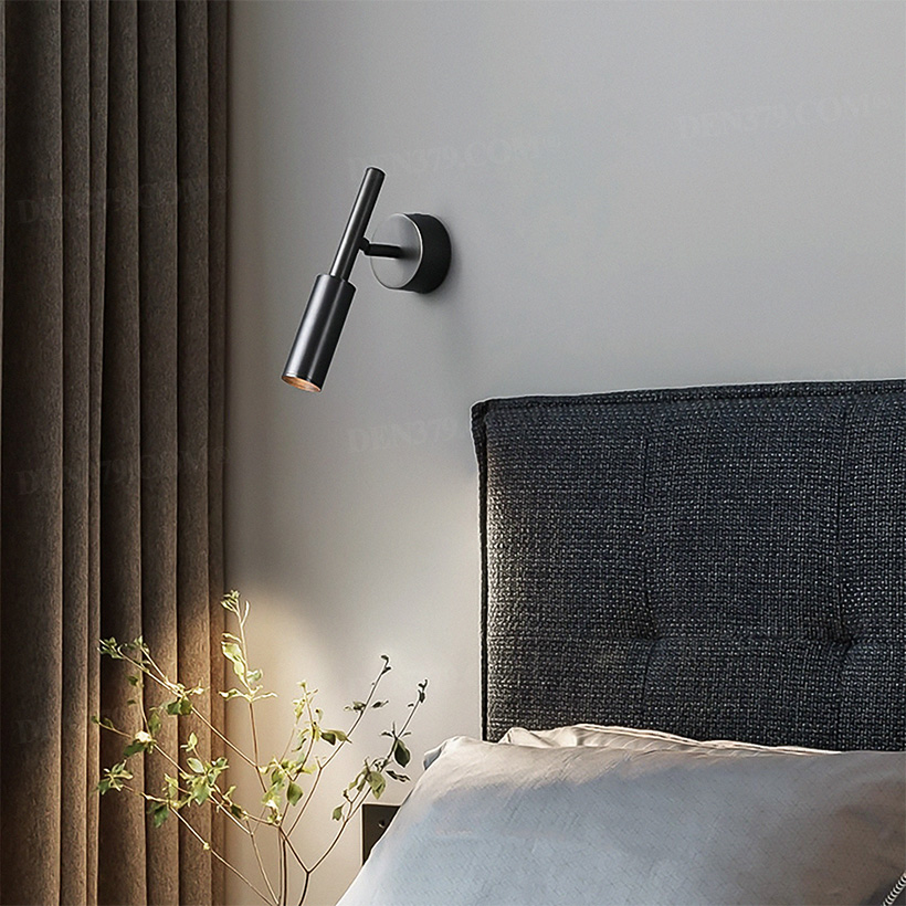 Đèn tường ống rọi đọc sách bằng đồng phong cách tối giản 65749