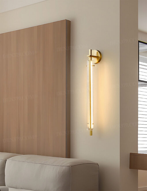 Đèn tường thủy tinh và đồng sang trọng 65769