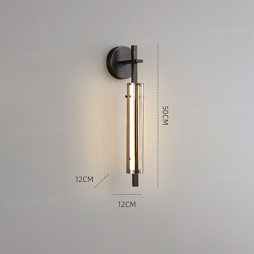 Đèn tường thủy tinh và đồng sang trọng 65769