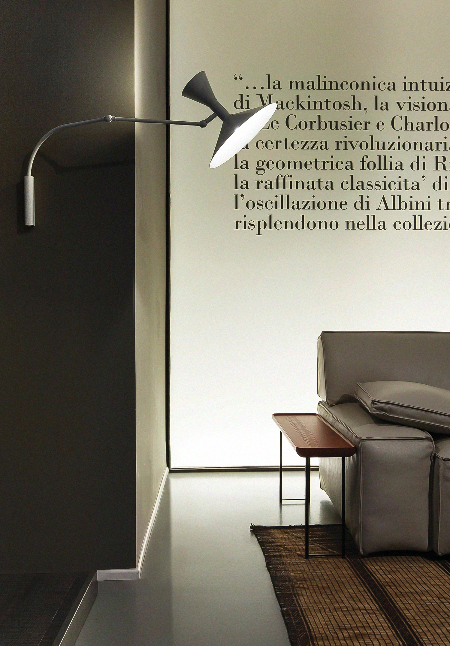 Đèn gắn tường xoay hiện đại Italia cao cấp 65822