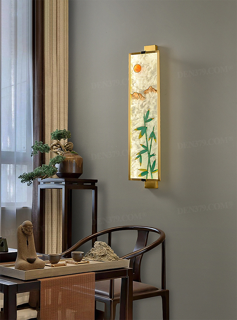 Đèn tường đồng nghệ thuật phương Đông 65849