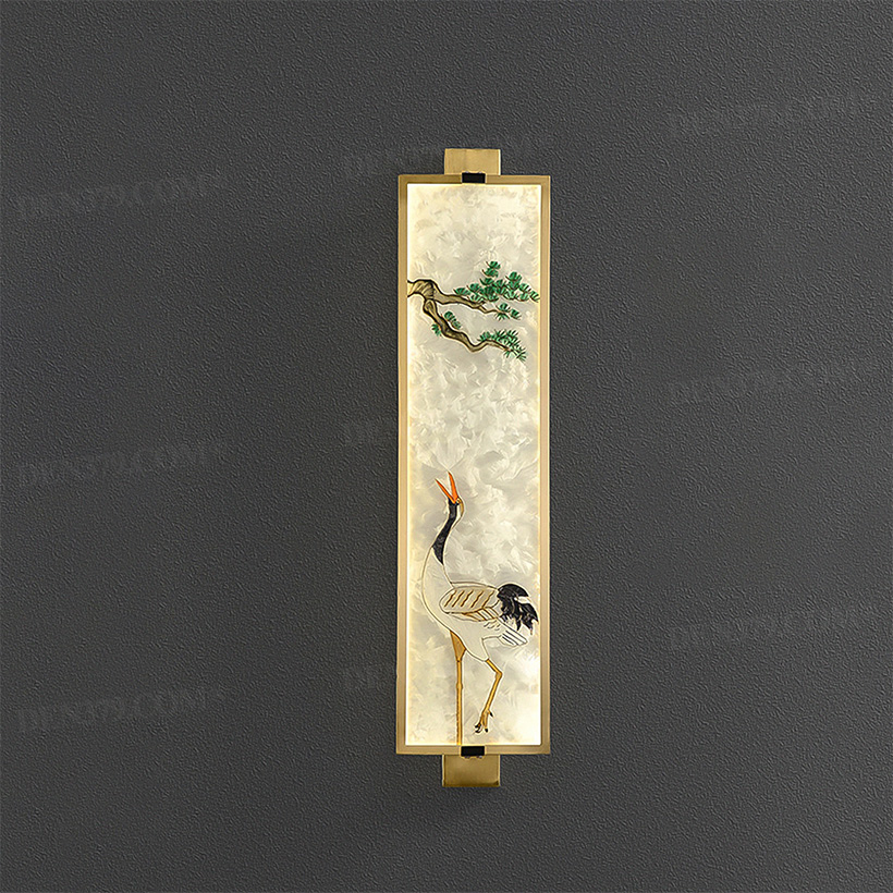 Đèn tường đồng nghệ thuật phương Đông 65849