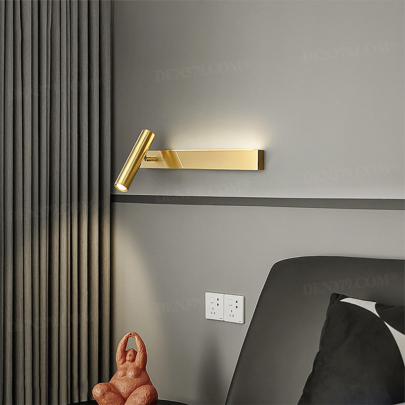 Đèn tường spotlight kiểu thanh ngang độc đáo 65901