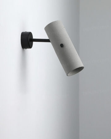 Đèn tường xi măng spotlight tối giản 65938