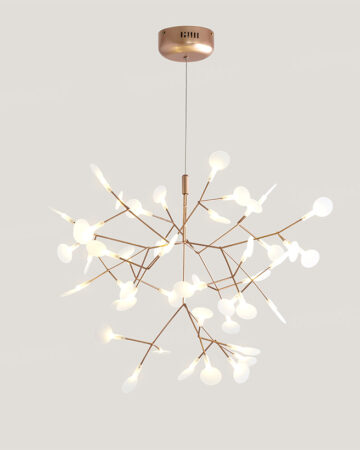 Đèn chùm Hera 45 bóng trang trí phòng khách, phòng ngủ phong cách hiện đại 65996