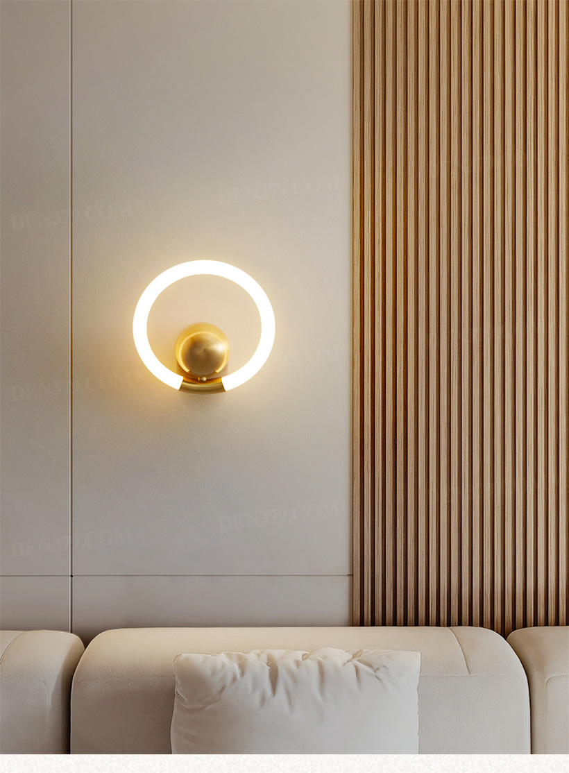 Đèn gắn tường acrylic chiếu sáng 360 độ 66170