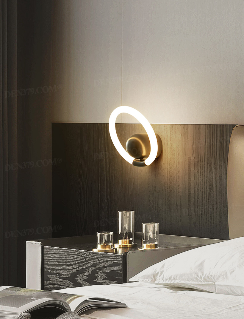 Đèn gắn tường acrylic chiếu sáng 360 độ 66170