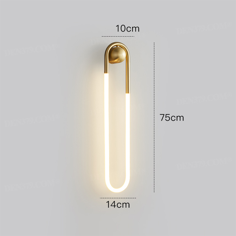 Đèn tường LED trang trí phong cách tối giản 66236