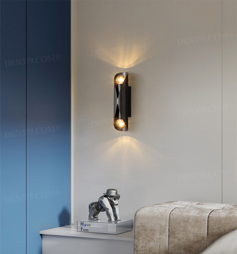Đèn tường đồng thau decor lối đi sang trọng 66030