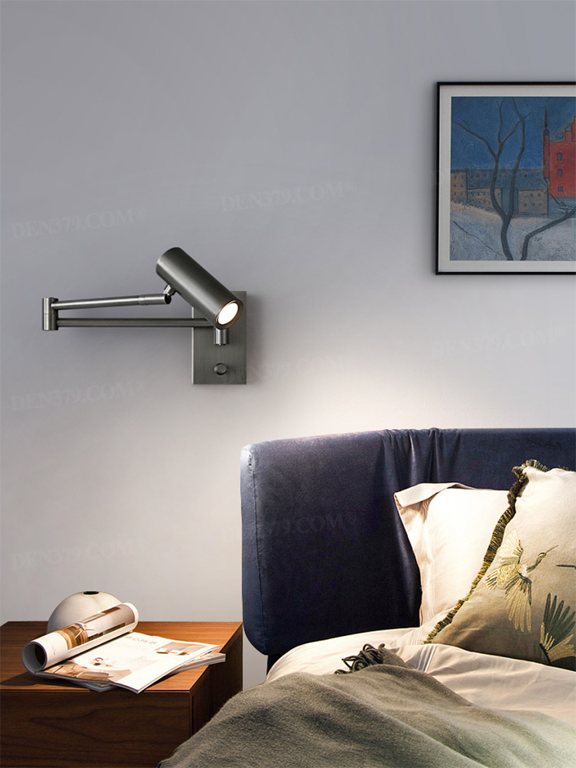 Đèn gắn tường đồng thau điều chỉnh tiện lợi 66056