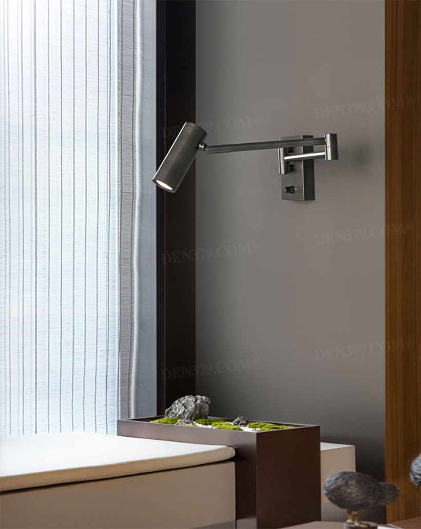 Đèn gắn tường đồng thau điều chỉnh tiện lợi 66056