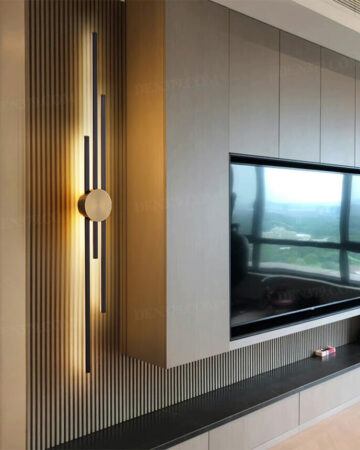 Đèn gắn tường thanh hiện đại bằng đồng 66108