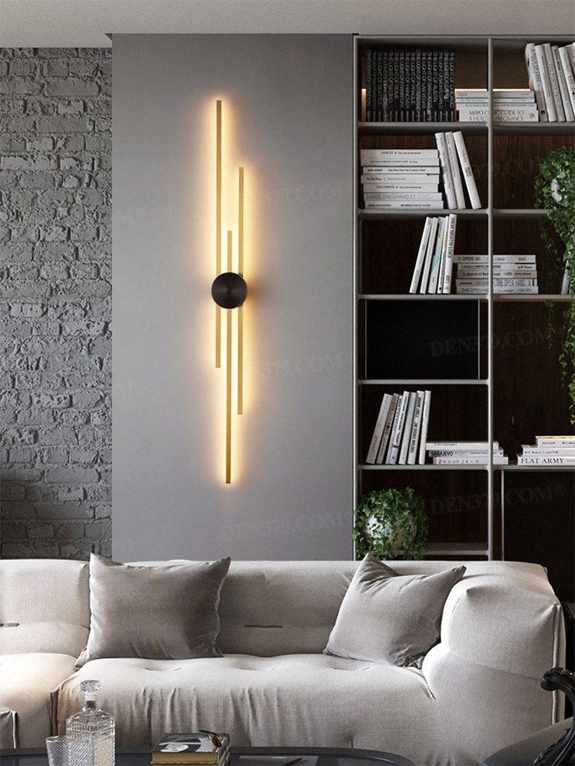 Đèn gắn tường thanh hiện đại bằng đồng 66108