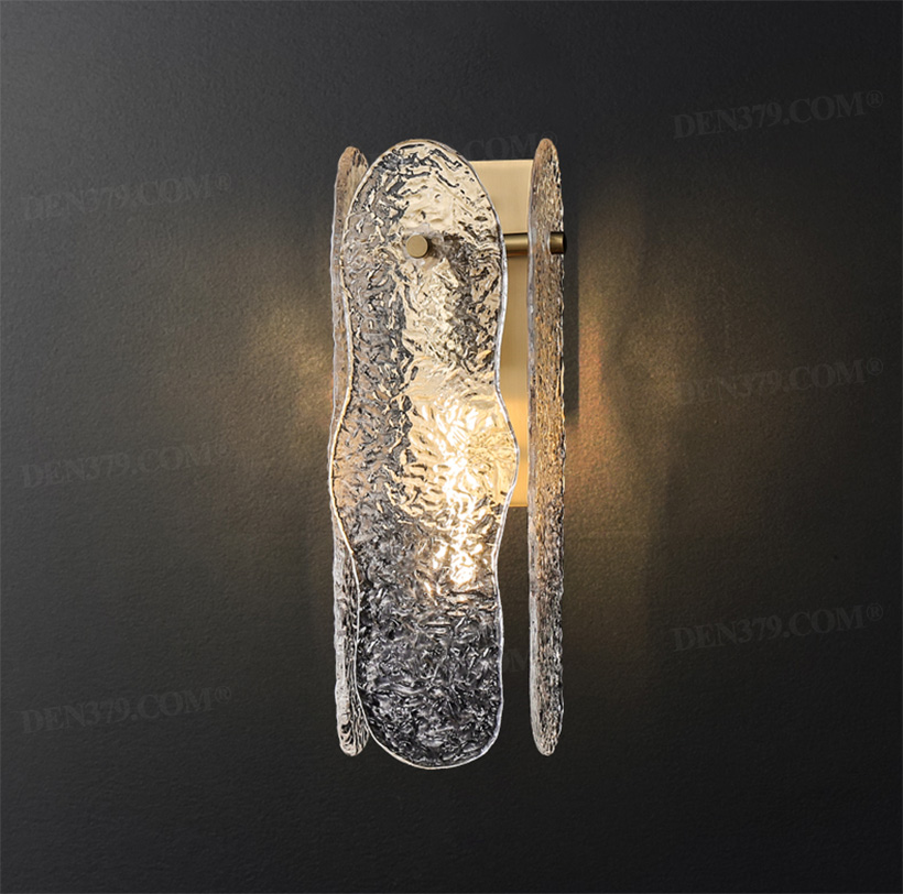 Đèn tường bằng đồng kiểu dáng màn nước độc đáo 66290