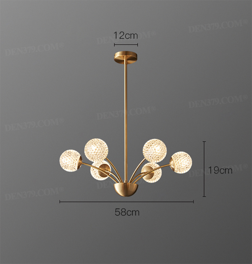 Đèn chùm trang trí hiện đại 66705