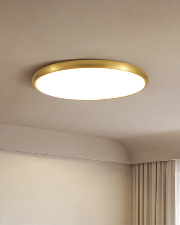 Đèn ốp trần phòng ngủ, phòng khách nhỏ phong cách tối giản 67003