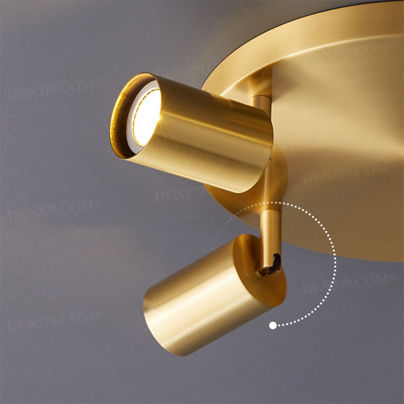 Đèn ốp trần ống rọi phong cách tối giản 67045