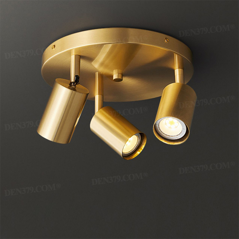 Đèn ốp trần ống rọi phong cách tối giản 67045